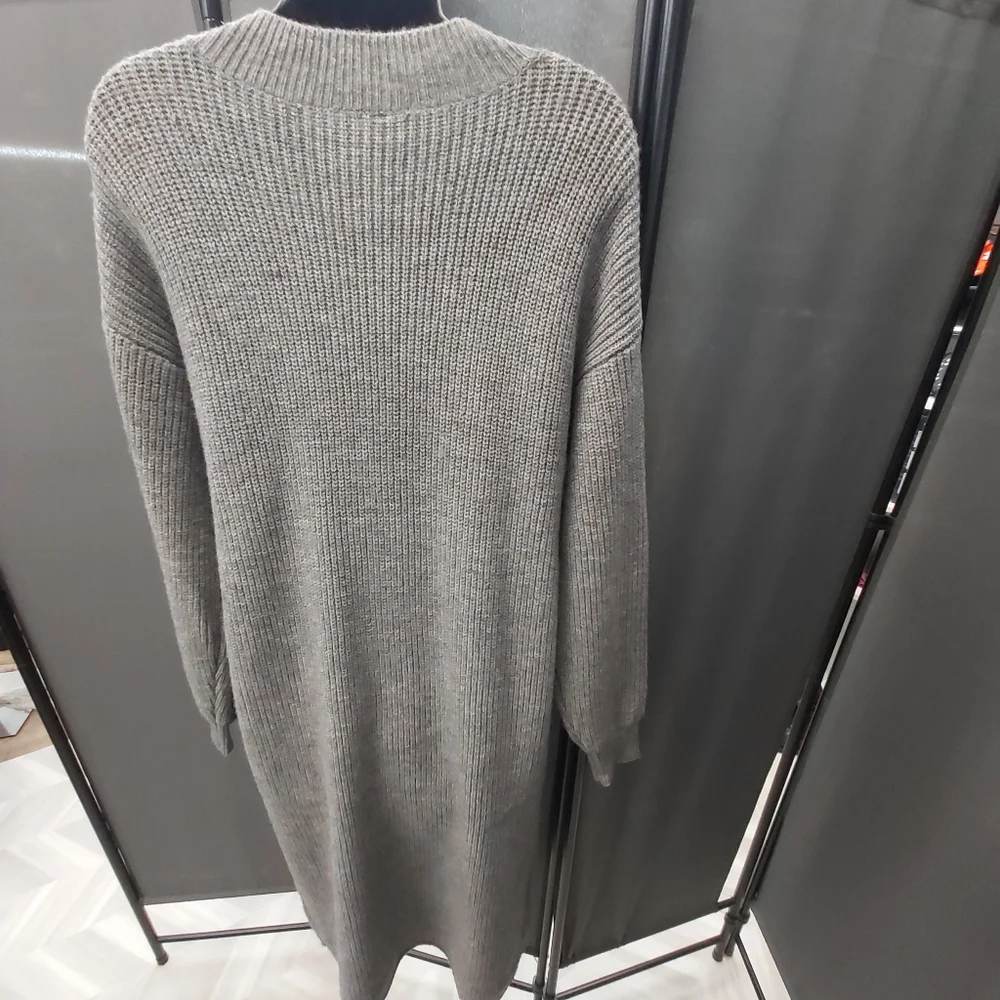 Dreamers by Debut Gray Knit Dress - Picture 5 of 10